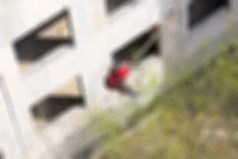 Ropejumping theme blur background Foto stock