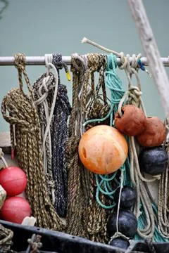 Ropes and cables Foto stock
