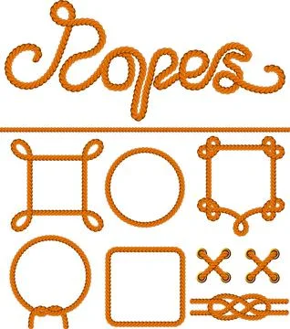 Ropes and Knots イラスト素材
