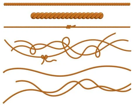 Ropes and Knots Stock Illustration