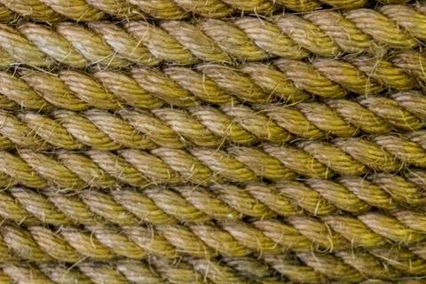 Ropes of the rope, background, texture Stock Photos