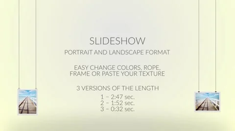 Ropes Slideshow Stock After Effects