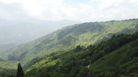 Ropeway in Darjeeling India Stock Footage 232118366