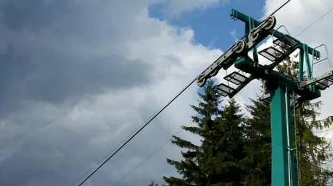 Ropeway Stock Footage 701137