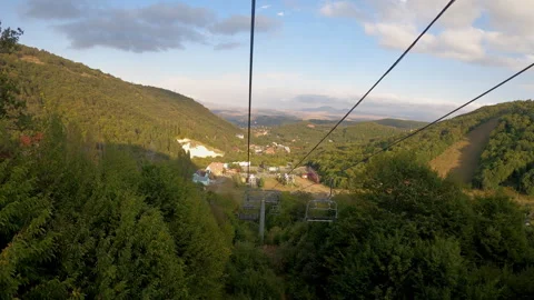 Ropeway Stock Footage 296170965