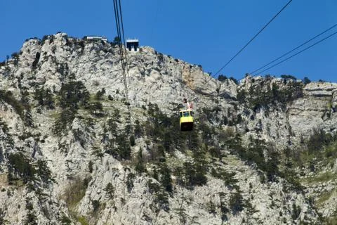 Ropeway Foto stock