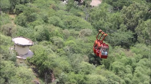 Ropeway Trolley Timelapse 스톡 동영상 54676645