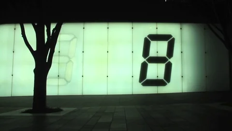 Roppongihills Keyakizaka street Timecode from eight wide shot Stock Footage 74006620