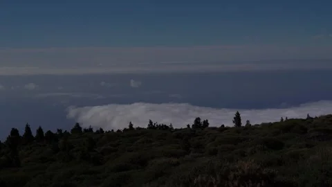 Roque de los Muchachos.  Caldera de Taburiente.La Palma. Canary Islands.Spain Stock Footage 249244713