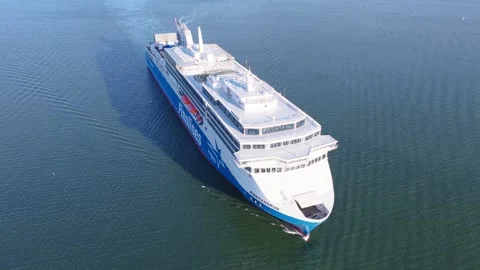 Roro ship at sea. Stock Footage 321673754