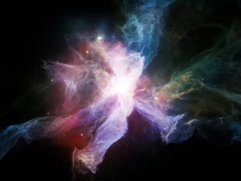 Rorschach Angels Illustrazione stock