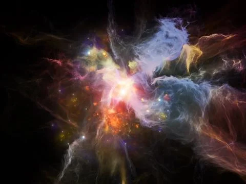 Rorschach Angels Illustrazione stock