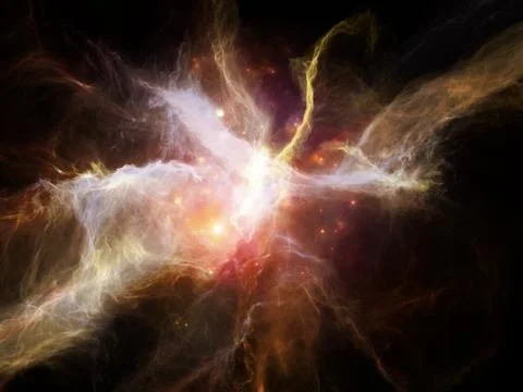 Rorschach Nebulae Illustrazione stock