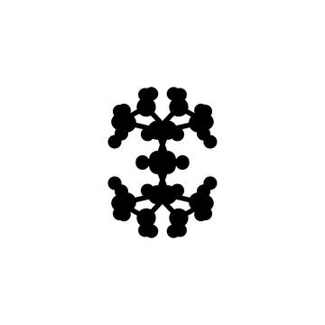 Rorschach test icon. Simple style Rorschach test background symbol. brand l.. Stock Illustration