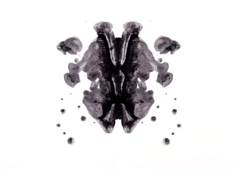 Rorschach test Illustrazione stock