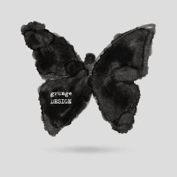 Rorschach test illustration. Stock Illustration