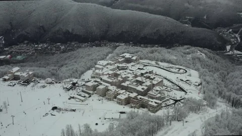 Rosa Khutor Video stock 168821366