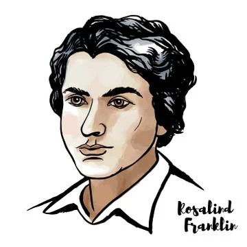 Rosalind Franklin Stock Illustration