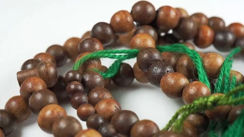 Rosary or Tasbih Vídeos de archivo 104030669