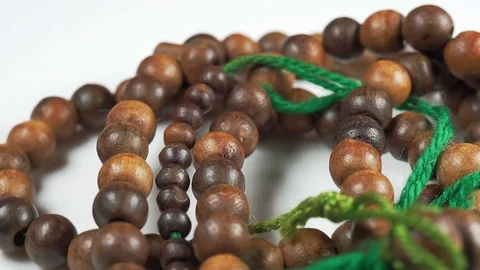 Rosary or Tasbih Stock Footage 104030684