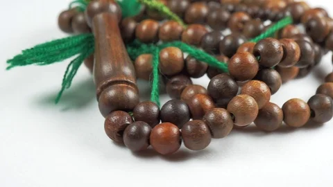 Rosary or Tasbih Stock Footage 104030749