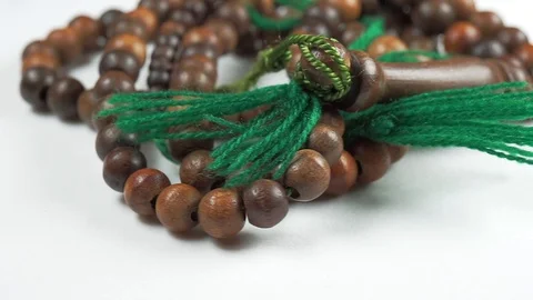 Rosary or Tasbih Stock Footage 104030761