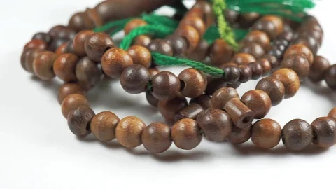 Rosary or Tasbih Stock Footage 104030776