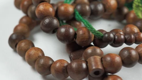 Rosary or Tasbih Stock Footage 104030778