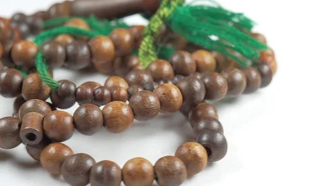Rosary or Tasbih Stock Footage 104030867