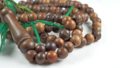 Rosary or Tasbih Stock Footage 104030896