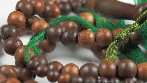 Rosary or Tasbih Stock Footage 104030957