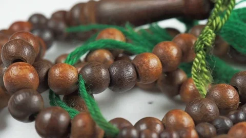 Rosary or Tasbih Stock Footage 104030974