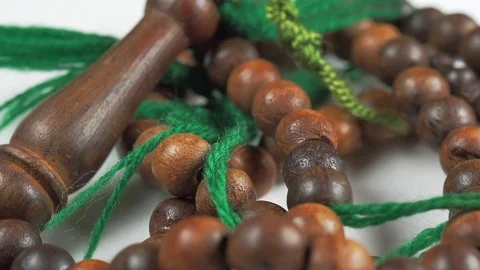 Rosary or Tasbih Stock Footage 104030992