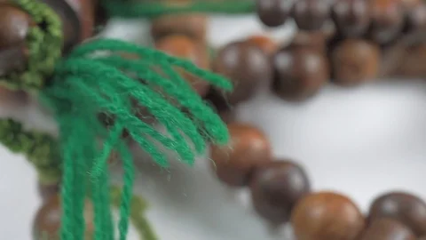 Rosary or Tasbih Stock Footage 104031016