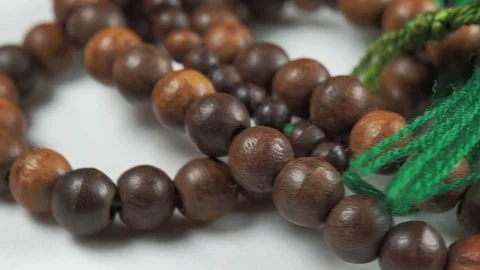 Rosary or Tasbih Stock Footage 104031019