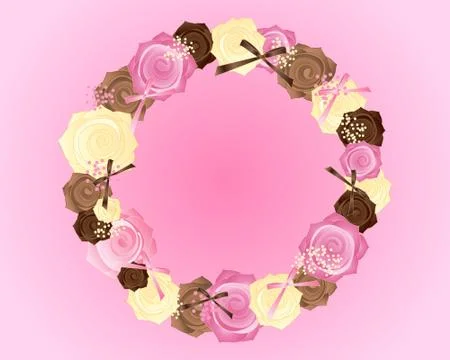 Rose abstract Stock Illustration