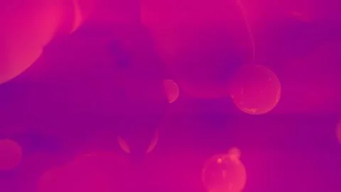 Rose and orange shining disco dance smooth bland shapes - abstract 3D rendering Stock Illustration