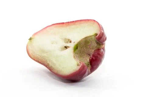 Rose apple fruit half sliced Foto stock