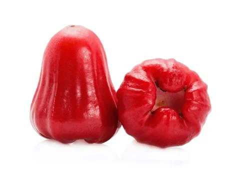 Rose apple isolated on the white background Foto stock