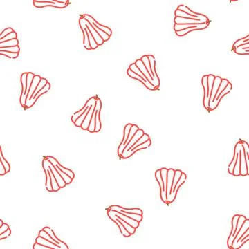 Rose apple vector seamless pattern Stockillustratie