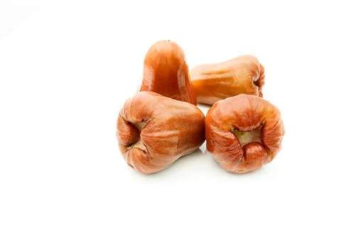 Rose apple on white background Stock Photos