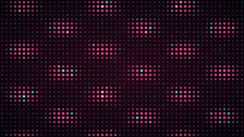 Rose aqua interference pattern LED grid background 스톡 동영상 342634413