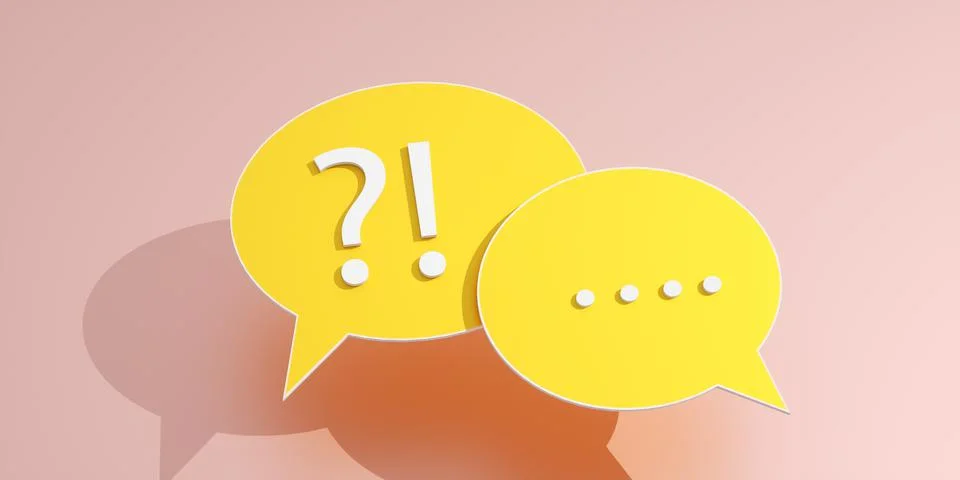 Rose background and speech bubble Foto stock