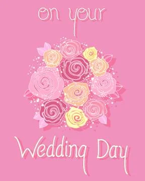 Rose background Stock Illustration