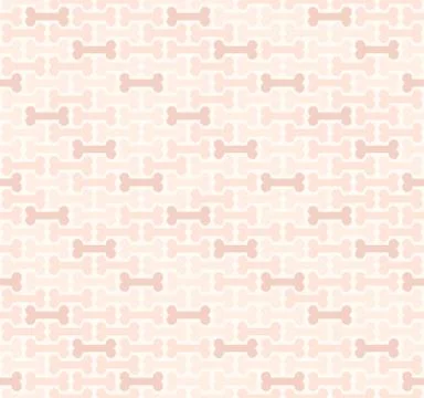 Rose bone pattern. Seamless vector Stock Illustration