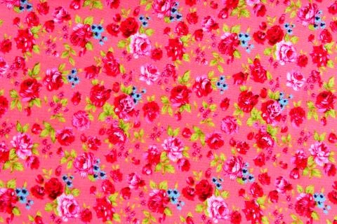 Rose bouquet design Seamless pattern on fabric as background Stock Photos