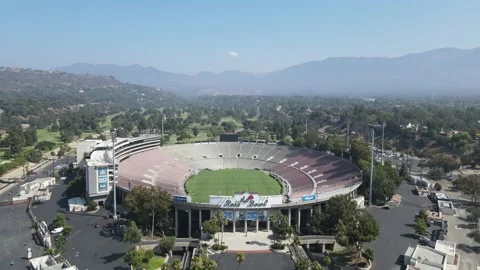 Rose Bowl Stadium Stock Footage 166249680