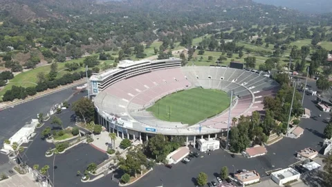 Rose Bowl Stadium Stock Footage 166249700