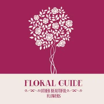 Rose bush. Stock Illustration