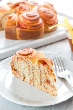 Rose cake Stock Photos